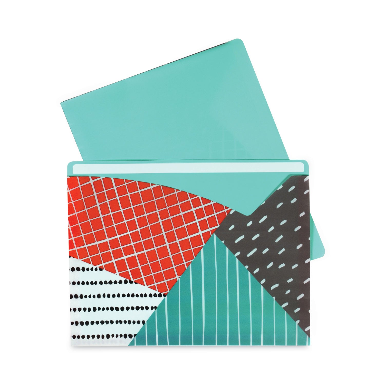 write-on-fashion-poly-file-jackets-straight-tab-letter-size-assorted-colors-6-pack_cli63540 - 4