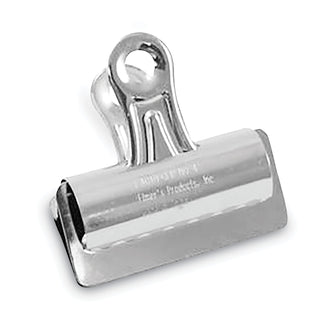 Bulldog Clips, Jumbo, Nickel, 12/Box