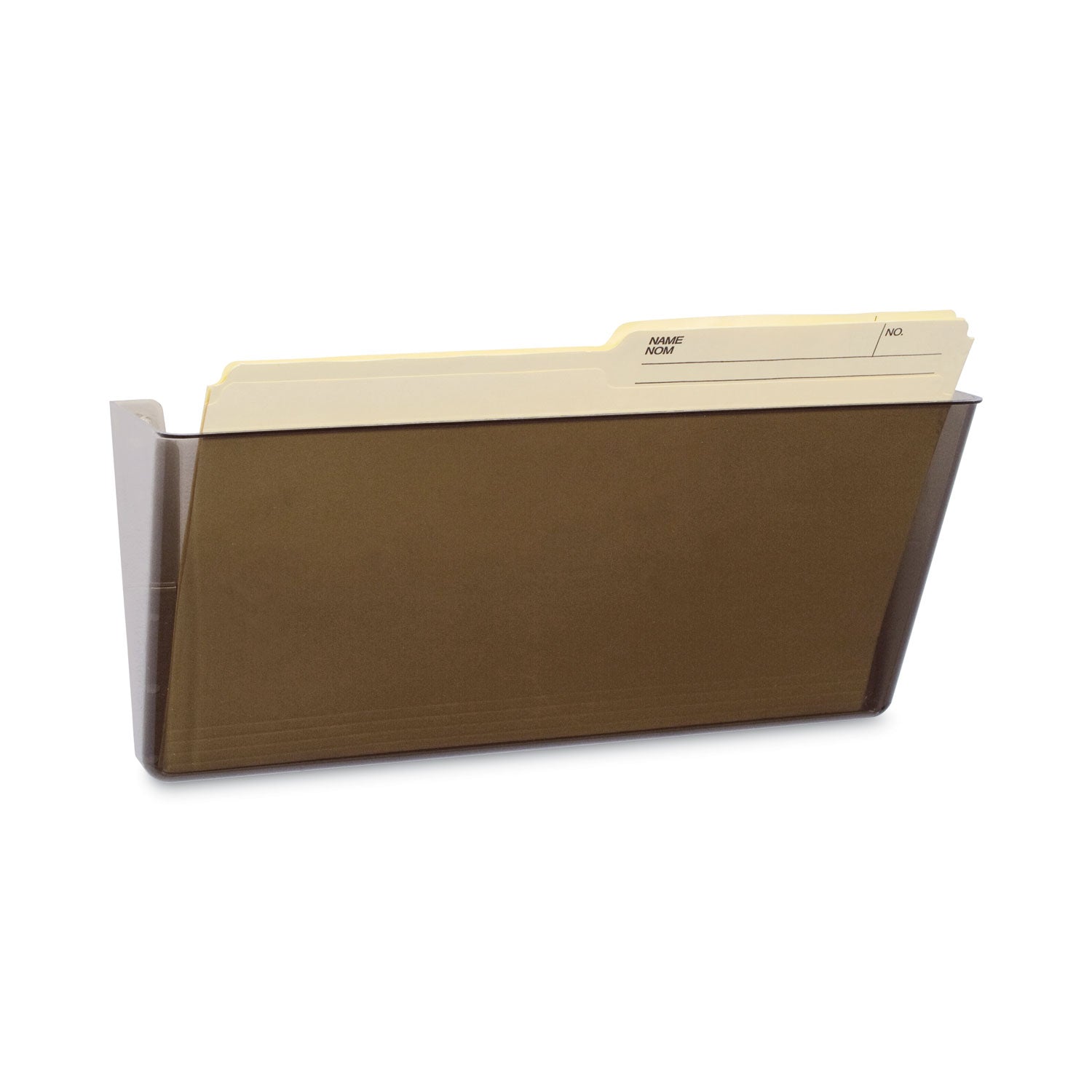 Wall File, Legal Size, 16" x 4" x 7", Smoke - 