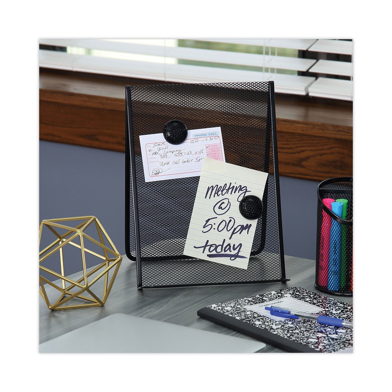 Wirebound Message Books, Two-Part Carbonless, 5 x 2.75, 4 Forms/Sheet, 400 Forms Total - 