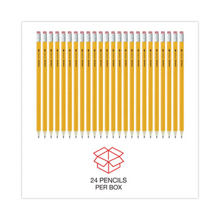 #2-pre-sharpened-woodcase-pencil-hb-#2-black-lead-yellow-barrel-24-pack_unv55401 - 3