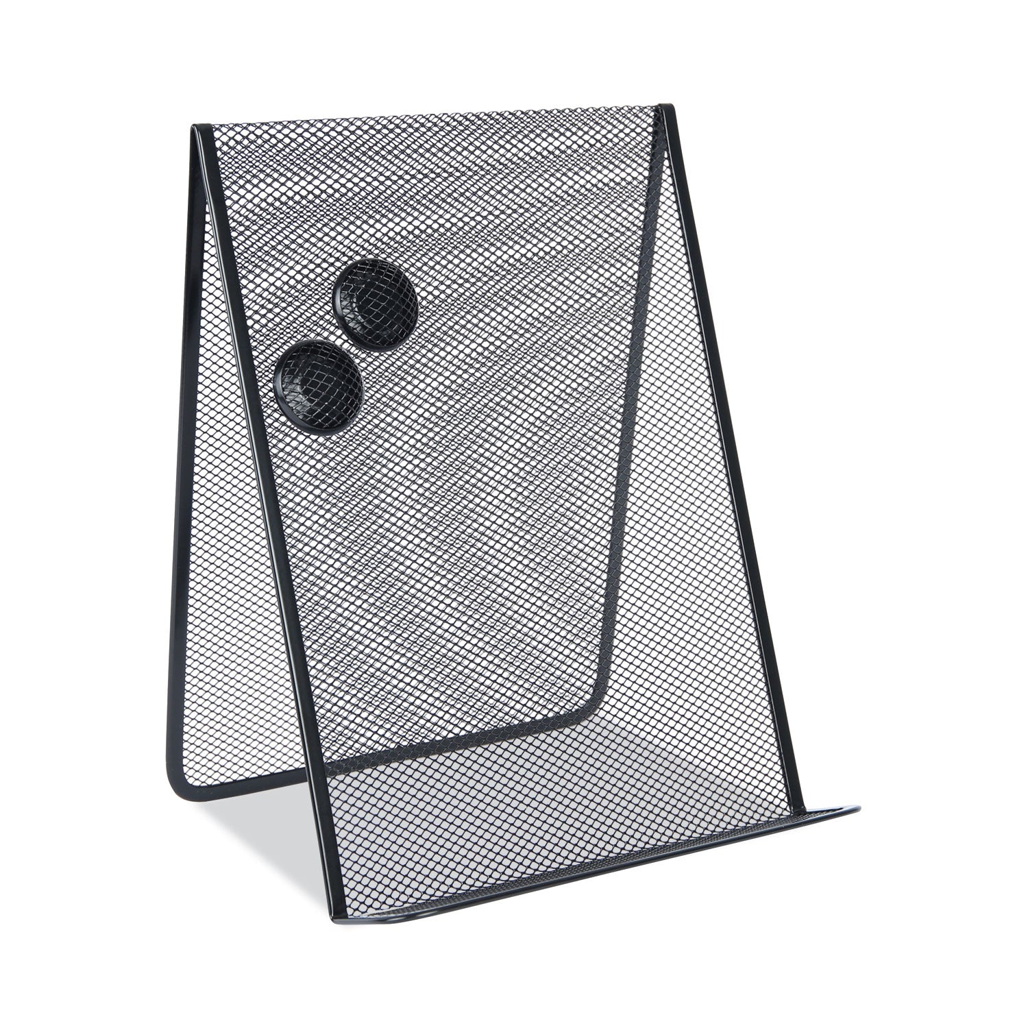 metal-mesh-document-holder-free-standing-35-sheet-capacity-metal-black_unv20027 - 4