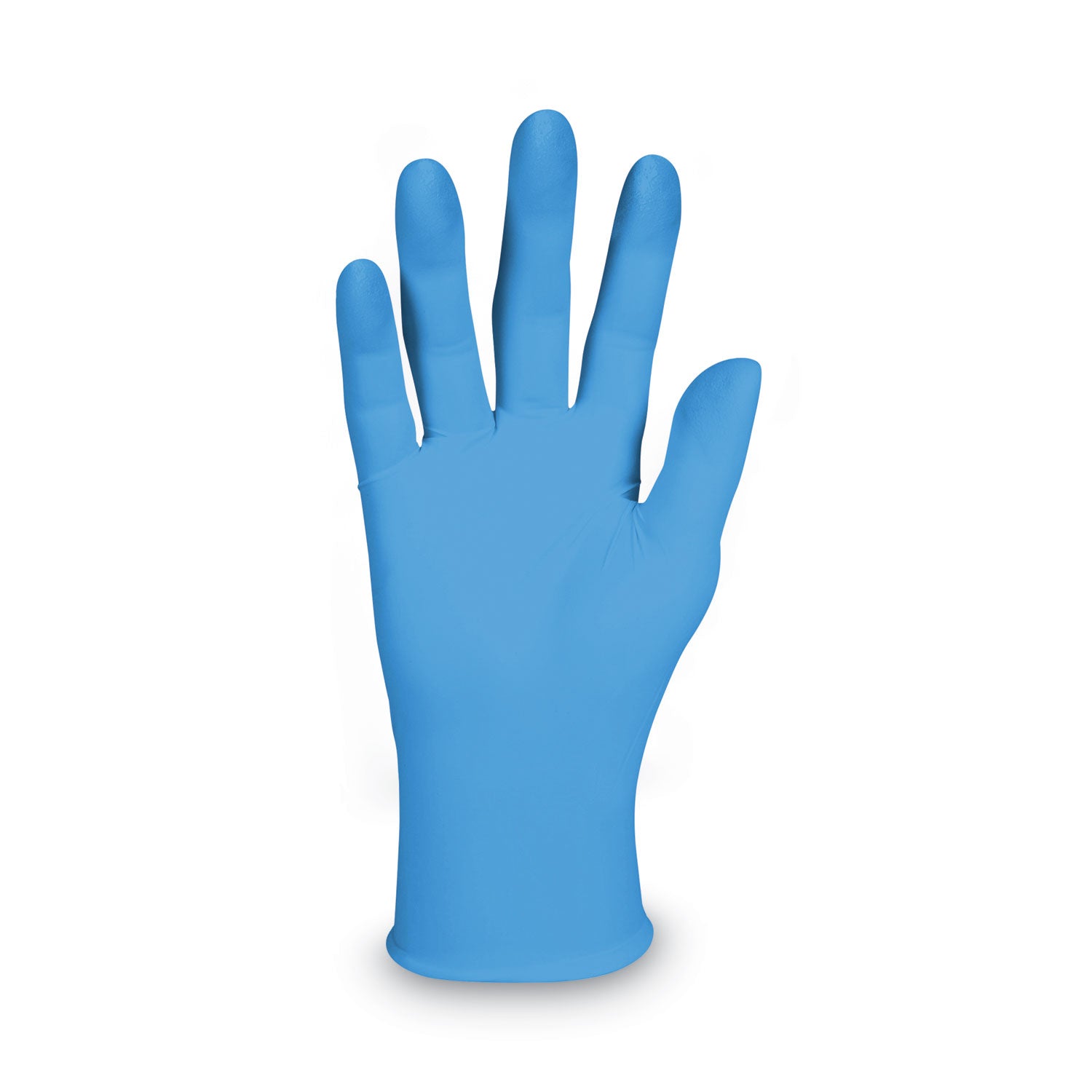 Kleenguard G10 Blue Nitrile Gloves - Large Size - For Right/Left Hand - Nitrile - Blue - High Tactile Sensitivity, Textured Grip - For Food Handling, Food Preparation, Manufacturing, Food Service, Electrical, Electrical Contracting, Painting, Automo
