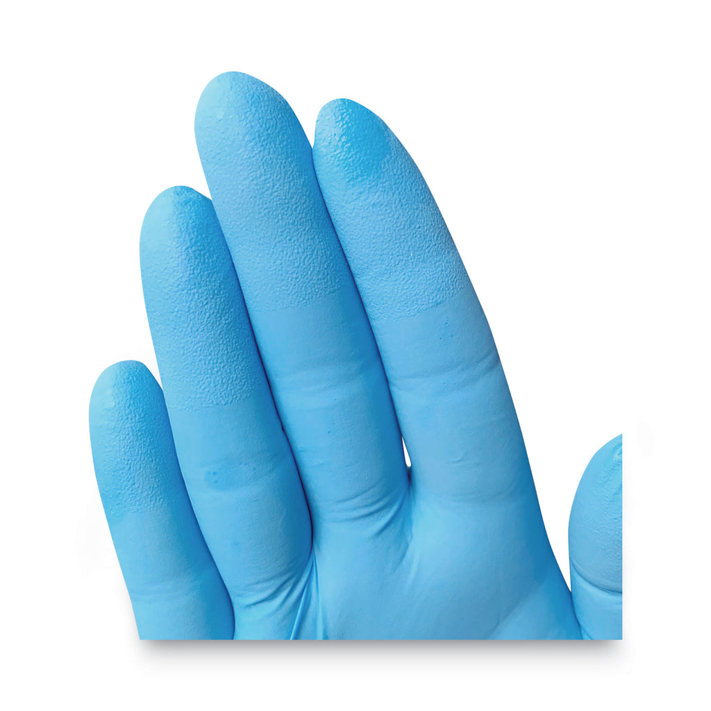 G10 Comfort Plus Blue Nitrile Gloves, Light Blue, Medium, 1,000/Carton