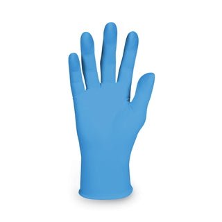 Kleenguard G10 Blue Nitrile Gloves - Large Size - For Right/Left Hand - Nitrile - Blue - High Tactile Sensitivity, Textured Grip - For Food Handling, Food Preparation, Manufacturing, Food Service, Electrical, Electrical Contracting, Painting, Automo