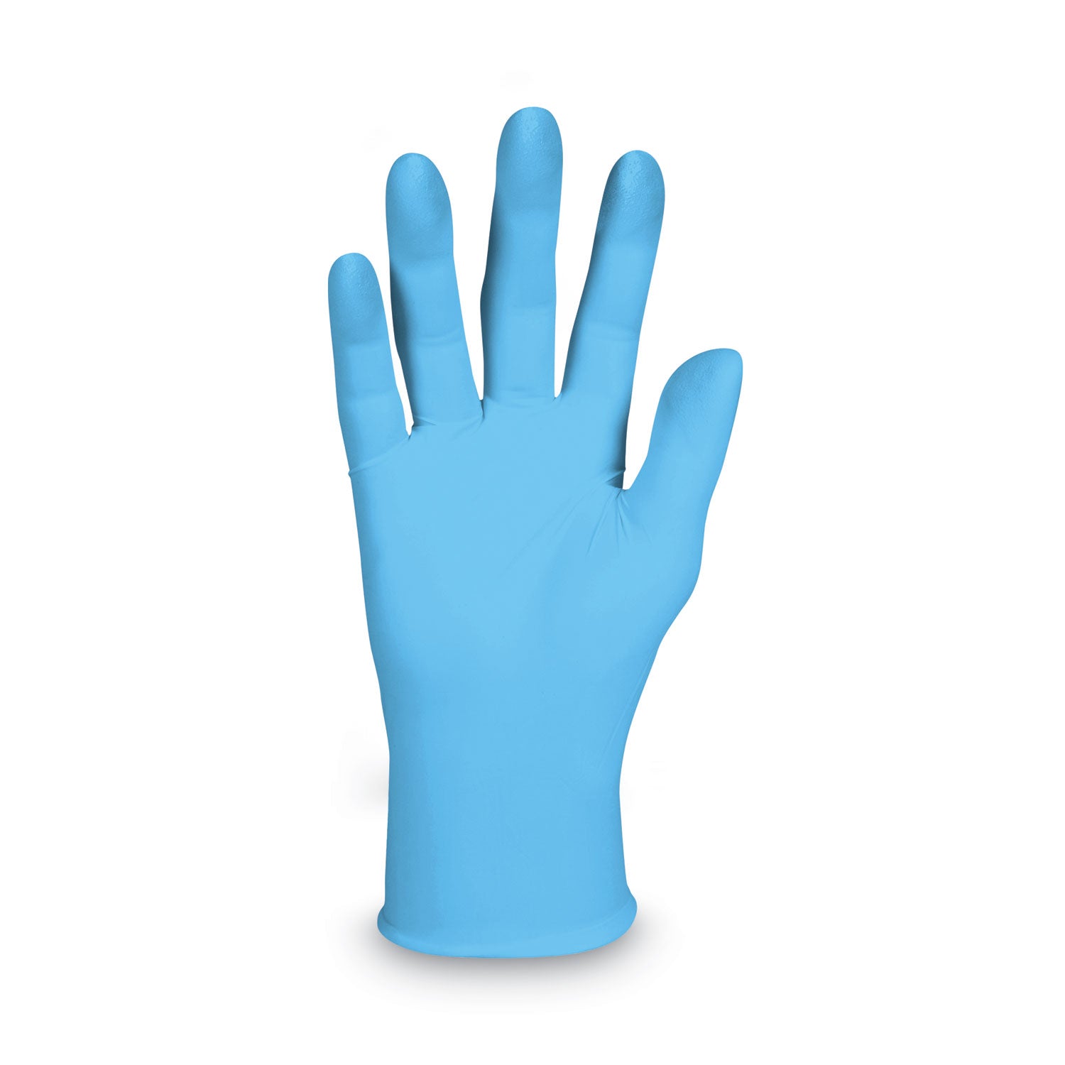 G10 Comfort Plus Blue Nitrile Gloves. Light Blue, X-Large, 100/Box - 7