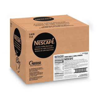Frothy Coffee Beverage, French Vanilla, 2 lb Bag, 6/Carton