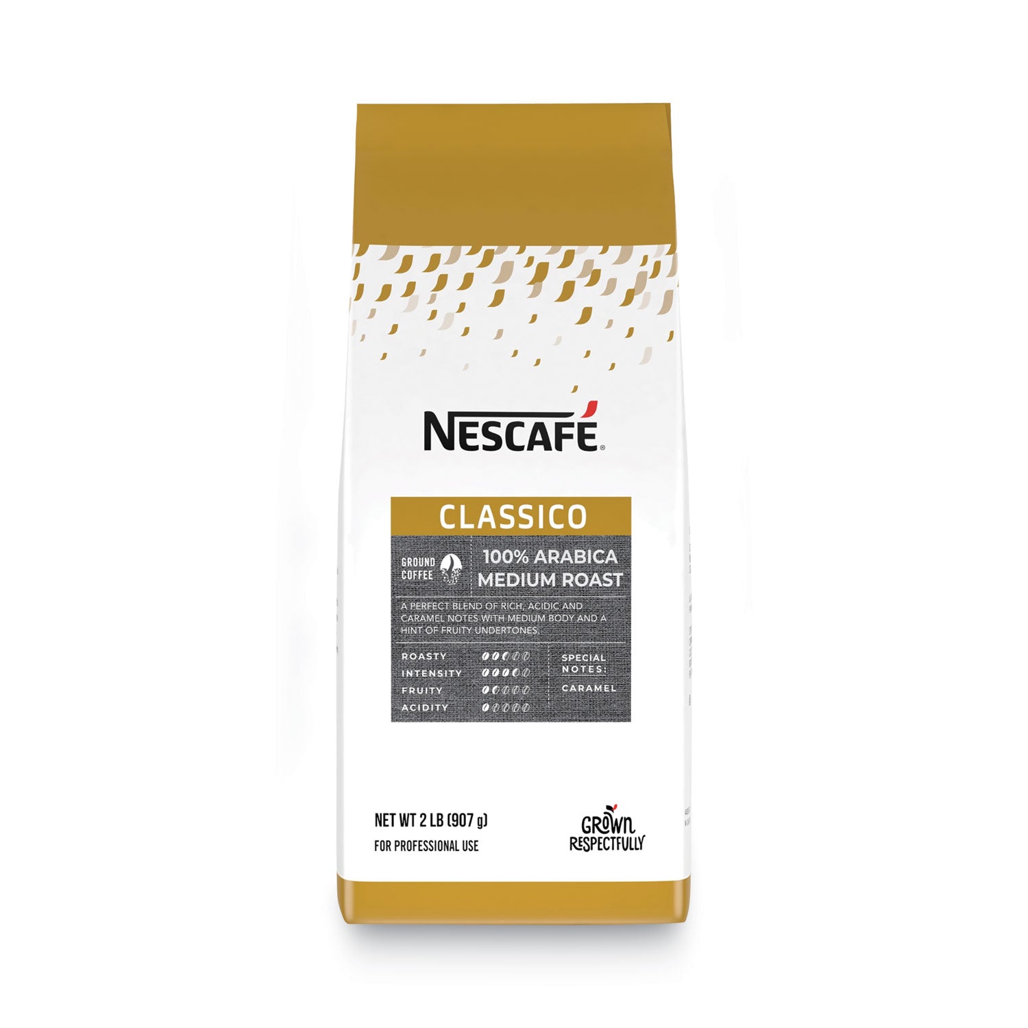 classico-100%-arabica-roast-ground-coffee-medium-blend-2-lb-bag-6-carton_nes25573ct - 1