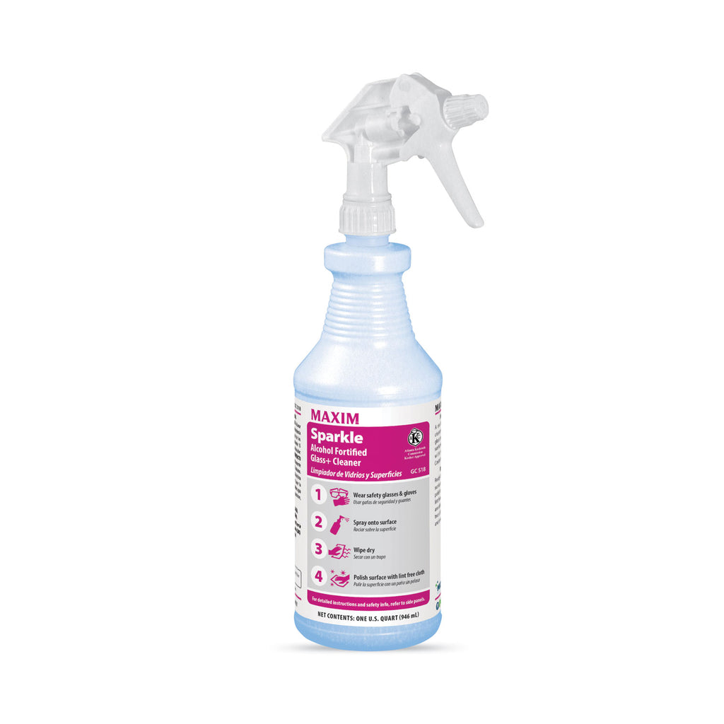 rtu-sparkle-glass-cleaner-safe-to-ship-32-oz-bottle-6-carton_mlb05180086 - 1
