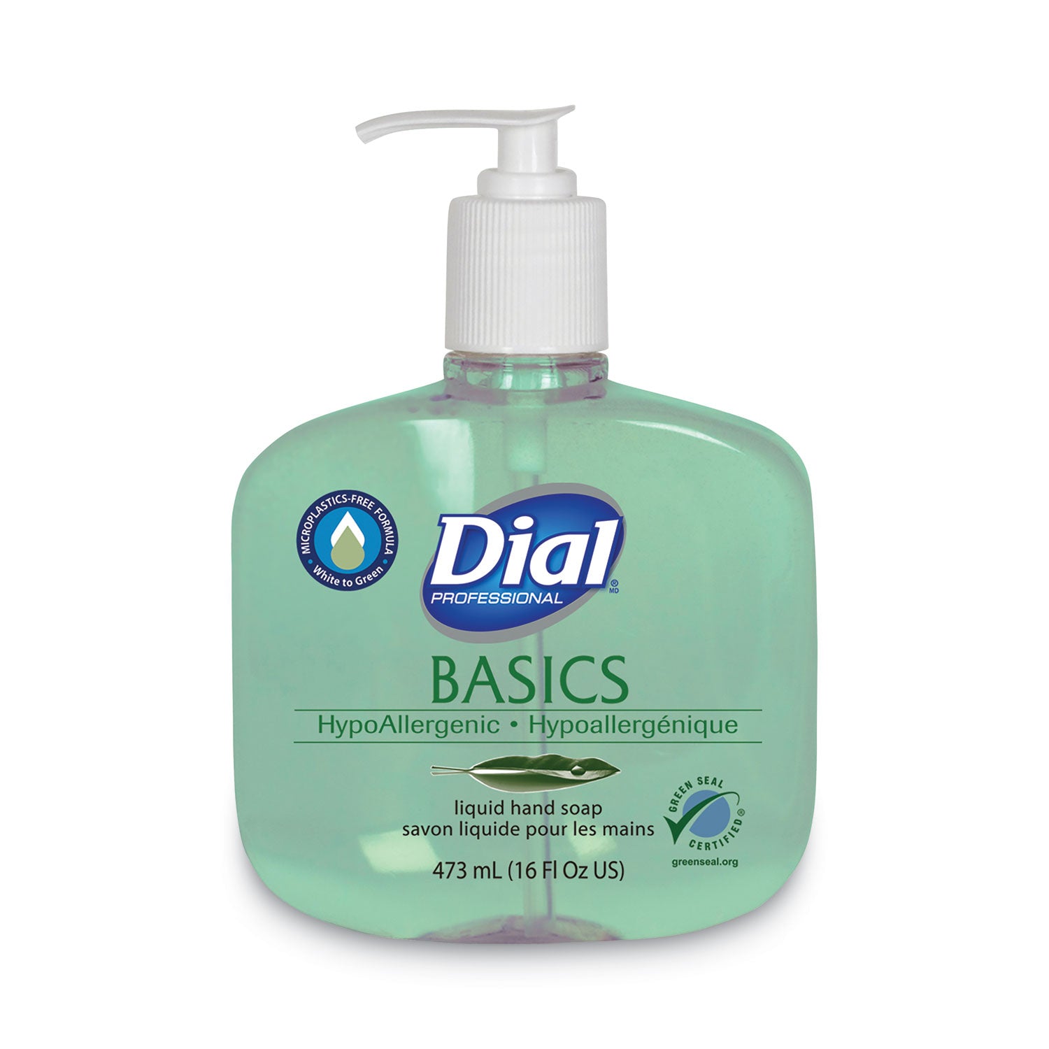 basics-mp-free-liquid-hand-soap-unscented-16-oz-pump-bottle-12-carton_dia33815 - 1