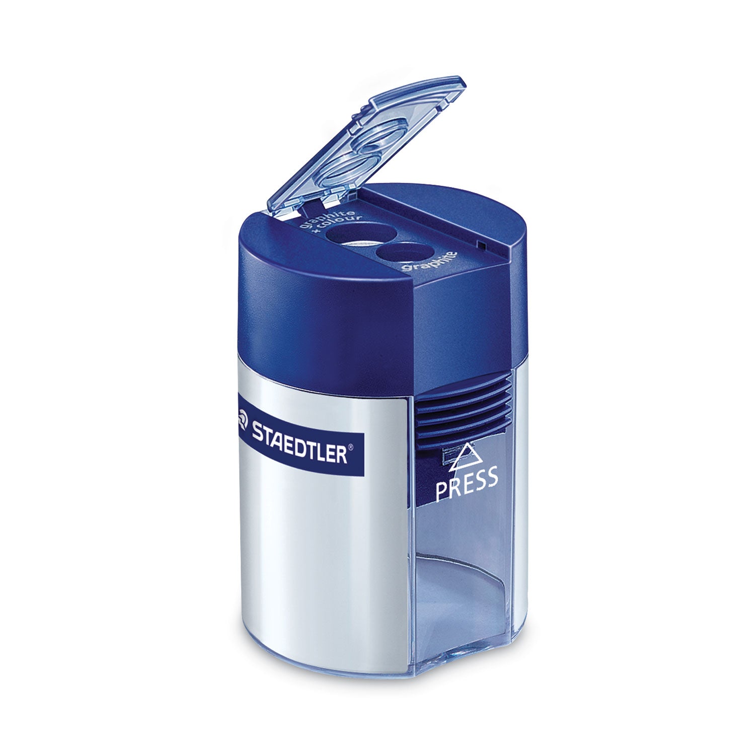 handheld-manual-double-hole-plastic-sharpener-157-x-165-x-22-blue-silver-6-box_std512001bk - 2