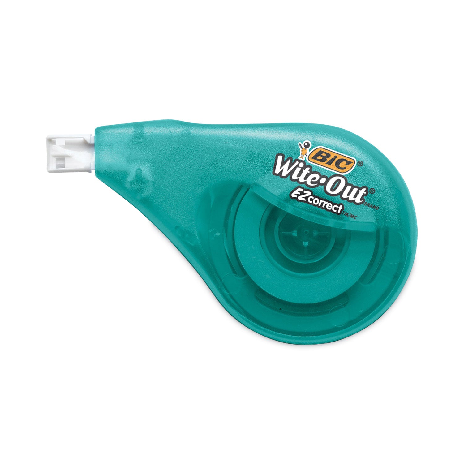 Wite-Out EZ Correct Correction Tape, Non-Refillable, Randomly Assorted Applicator Colors, 0.17" x 400", 4/Pack