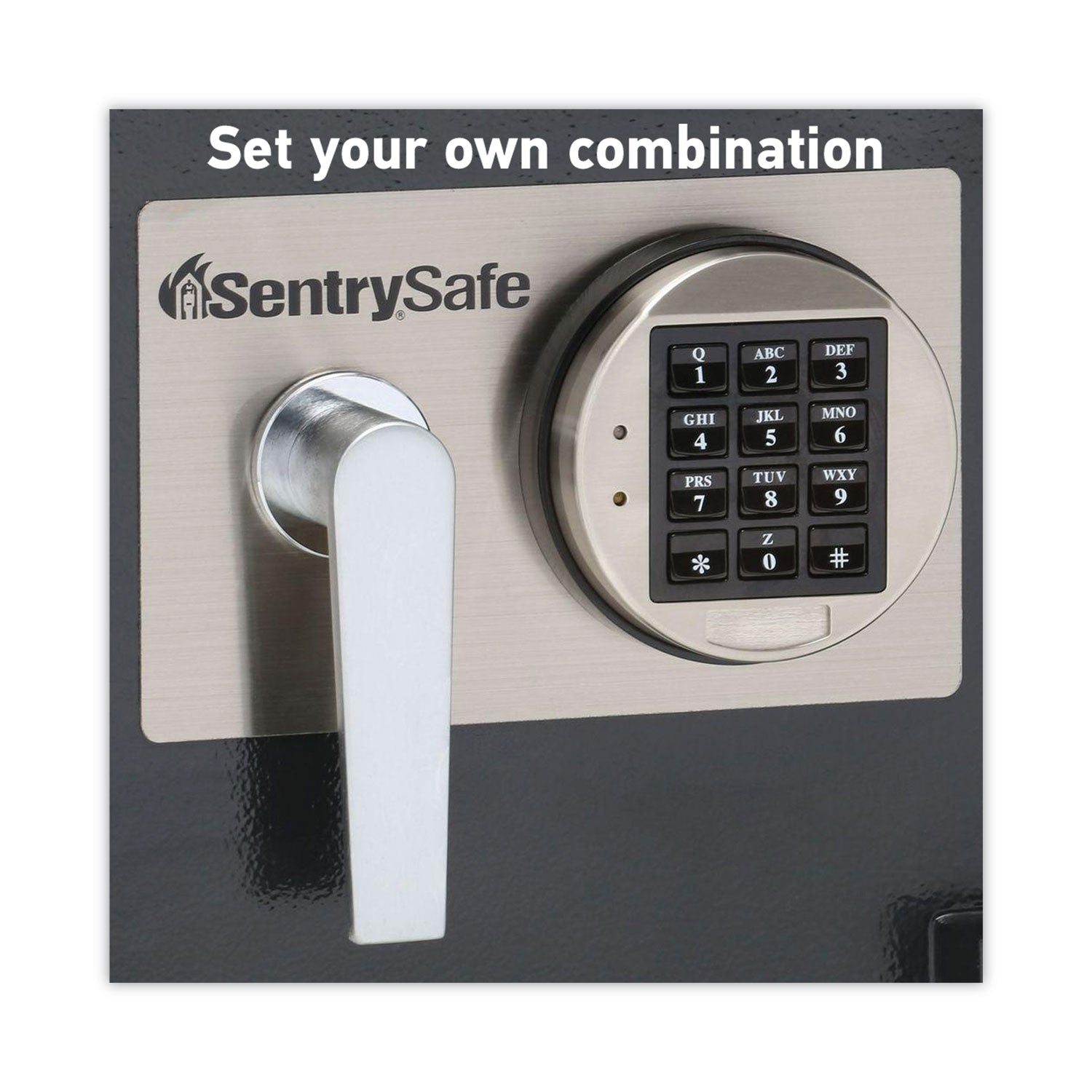 Digital Depository Safe, Large, 0.94 cu ft, 14w x 15.6d x 20h, Black