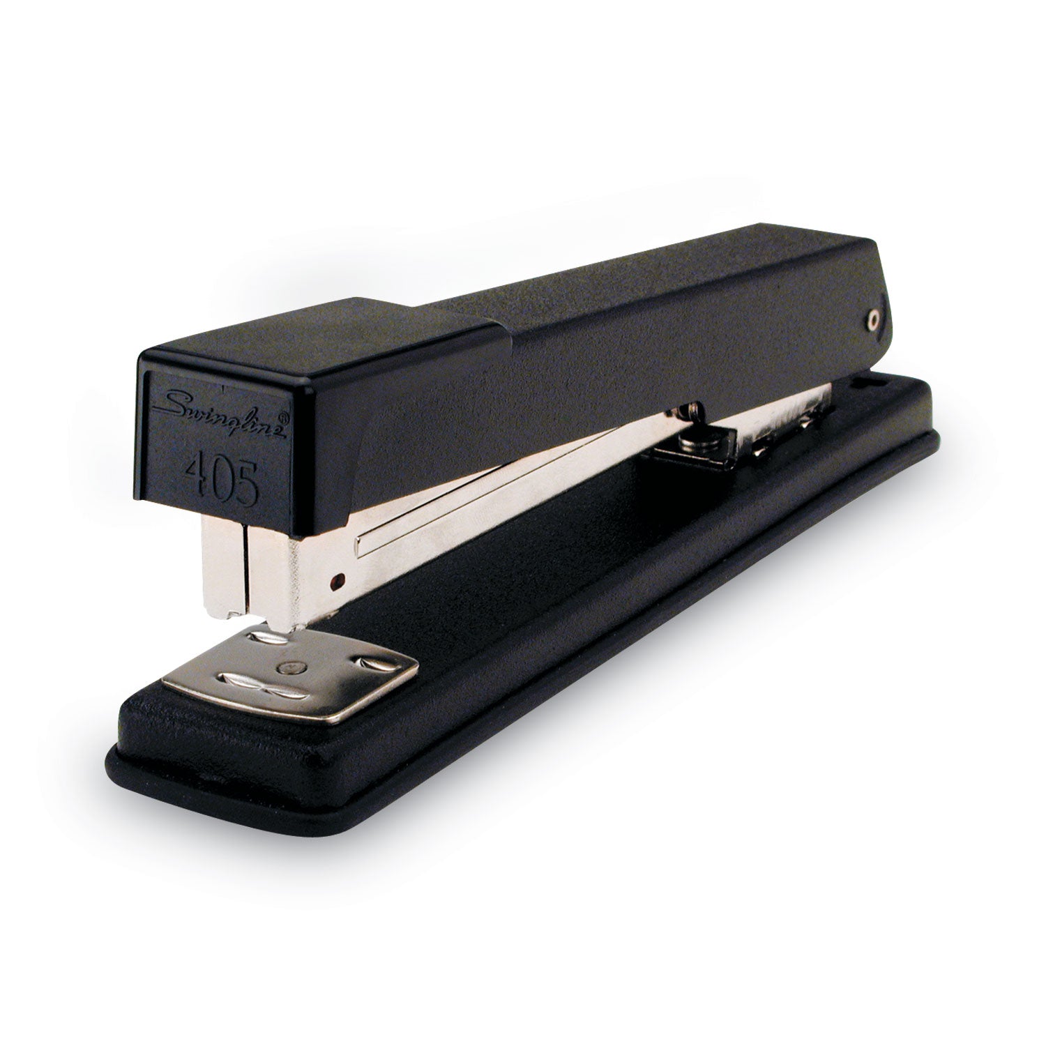 Light-Duty Full Strip Standard Stapler, 20-Sheet Capacity, Black - 