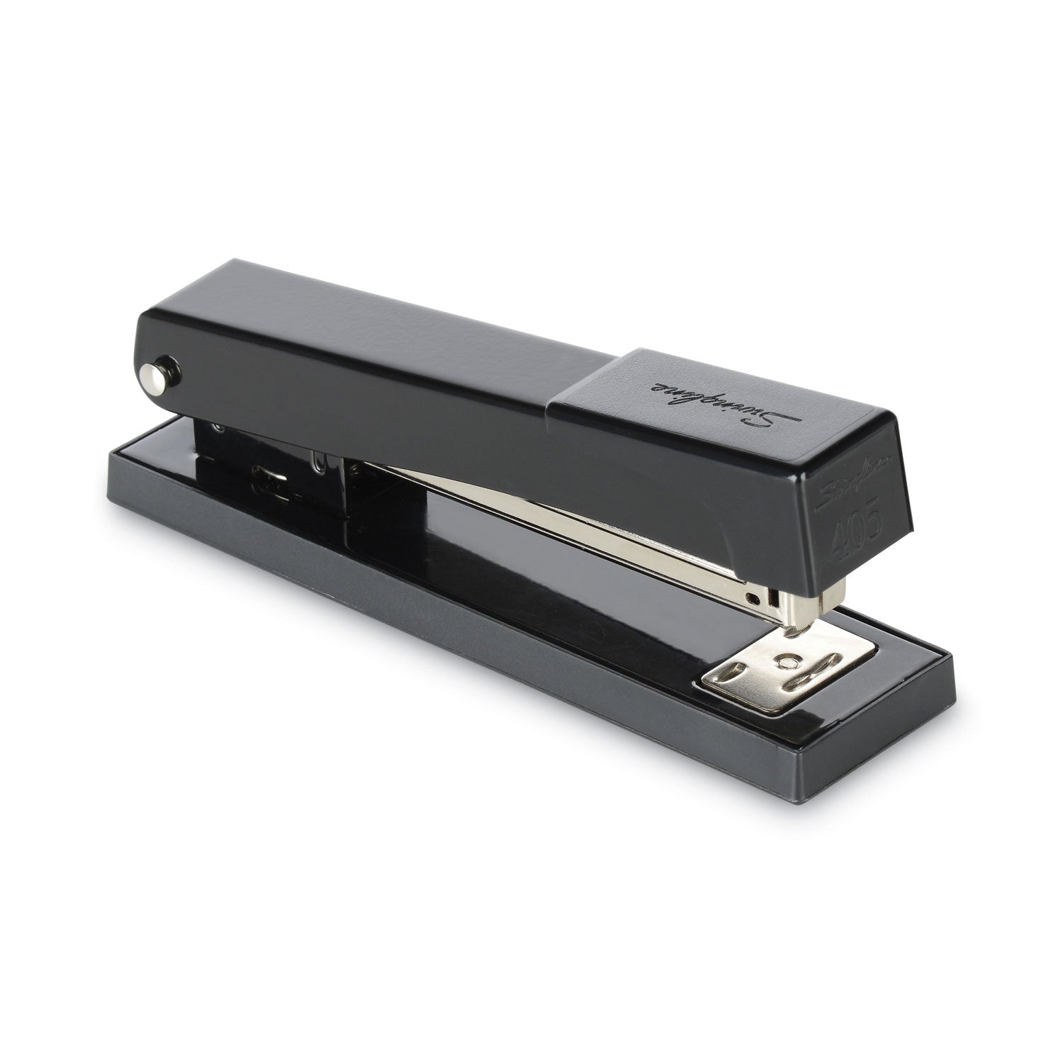 Light-Duty Full Strip Standard Stapler, 20-Sheet Capacity, Black