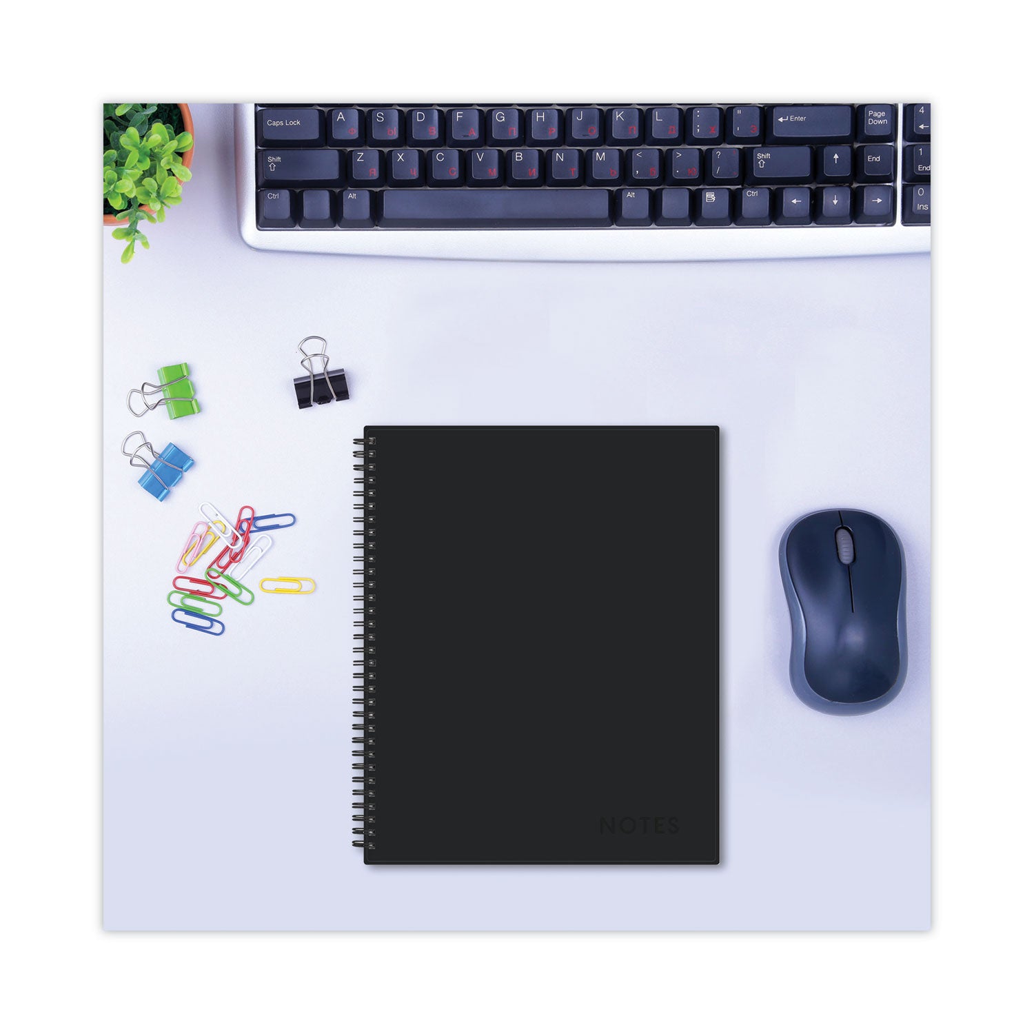 aligned-business-notebook-1-subject-meeting-minutes-notes-format-with-narrow-rule-black-cover-78-11-x-85-sheets_bls121454 - 4