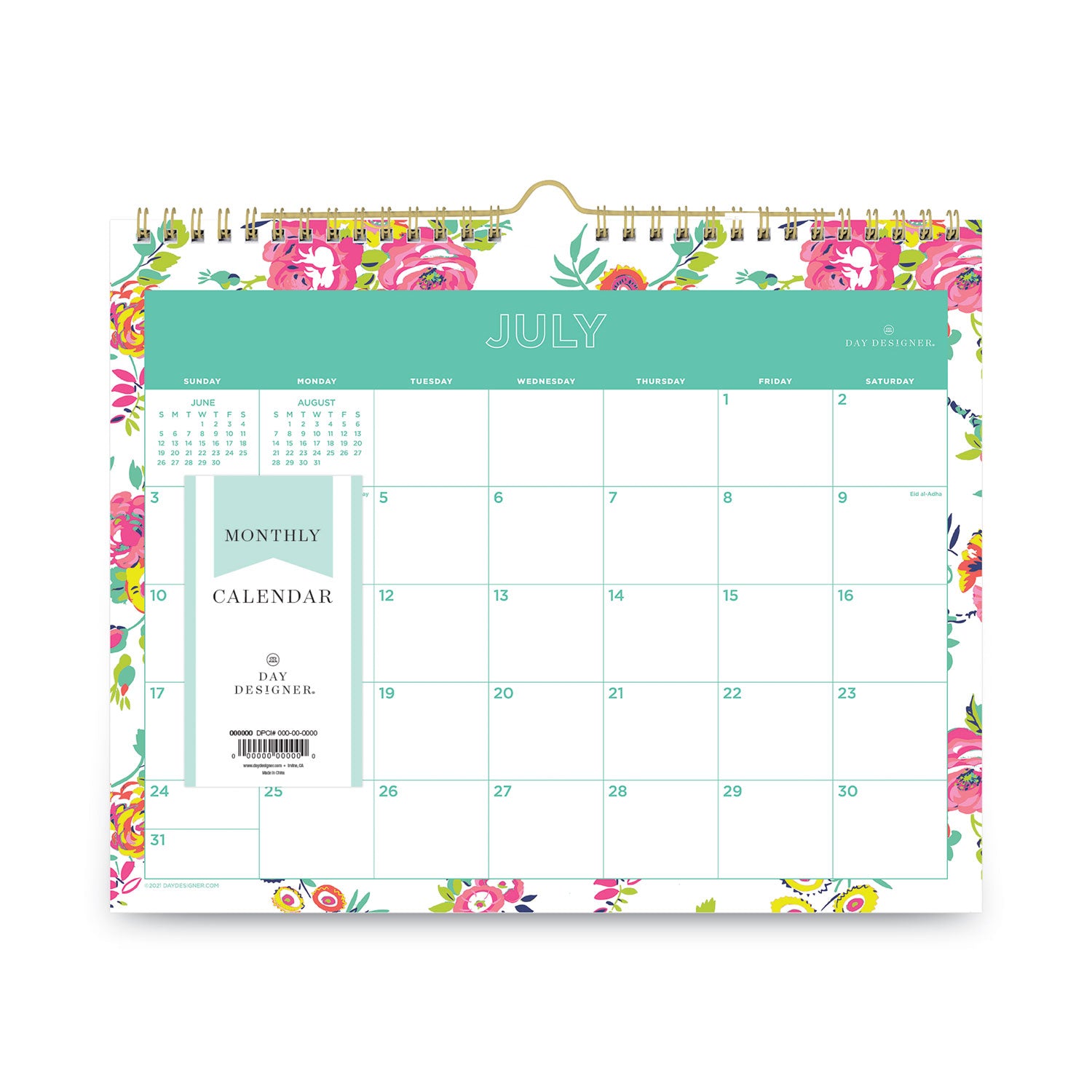 day-designer-peyton-academic-wall-calendar-floral-artwork-11-x-875-white-sheets-12-month-july-to-june-2023-to-2024_bls107936 - 2