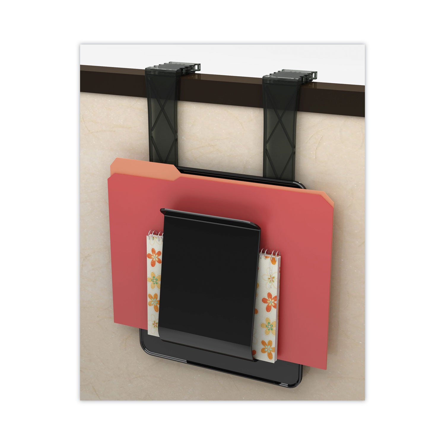 Stand Tall Wall File, Legal/Letter/Oversized Size, 9.25" x 10.63", Black - 5