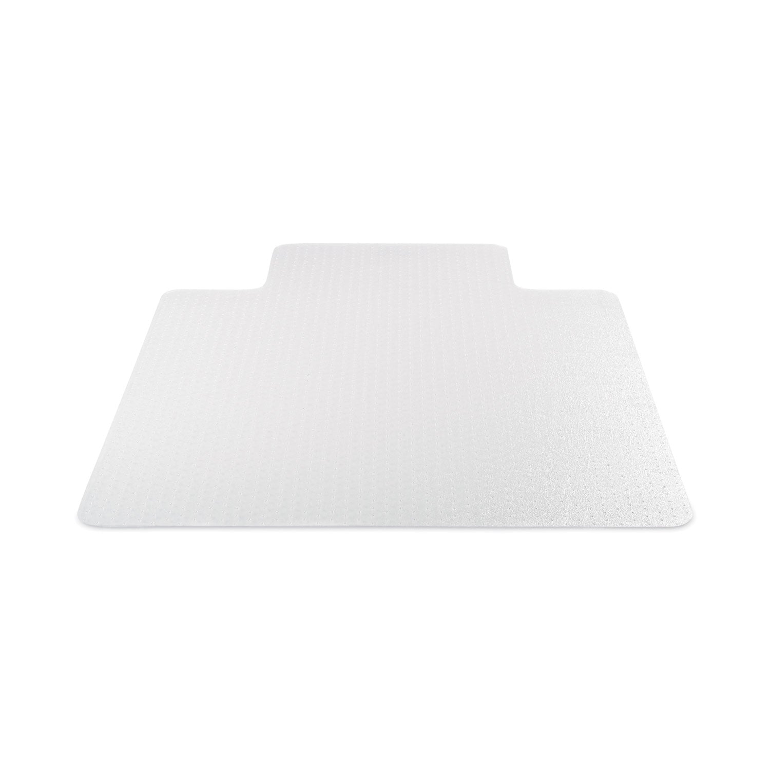 SuperMat Frequent Use Chair Mat for Medium Pile Carpet, 46 x 60, Wide Lipped, Clear