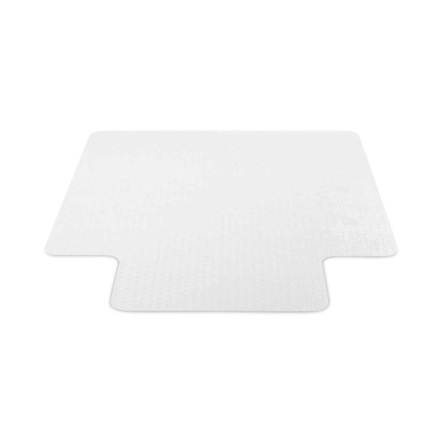 SuperMat Frequent Use Chair Mat for Medium Pile Carpet, 46 x 60, Wide Lipped, Clear
