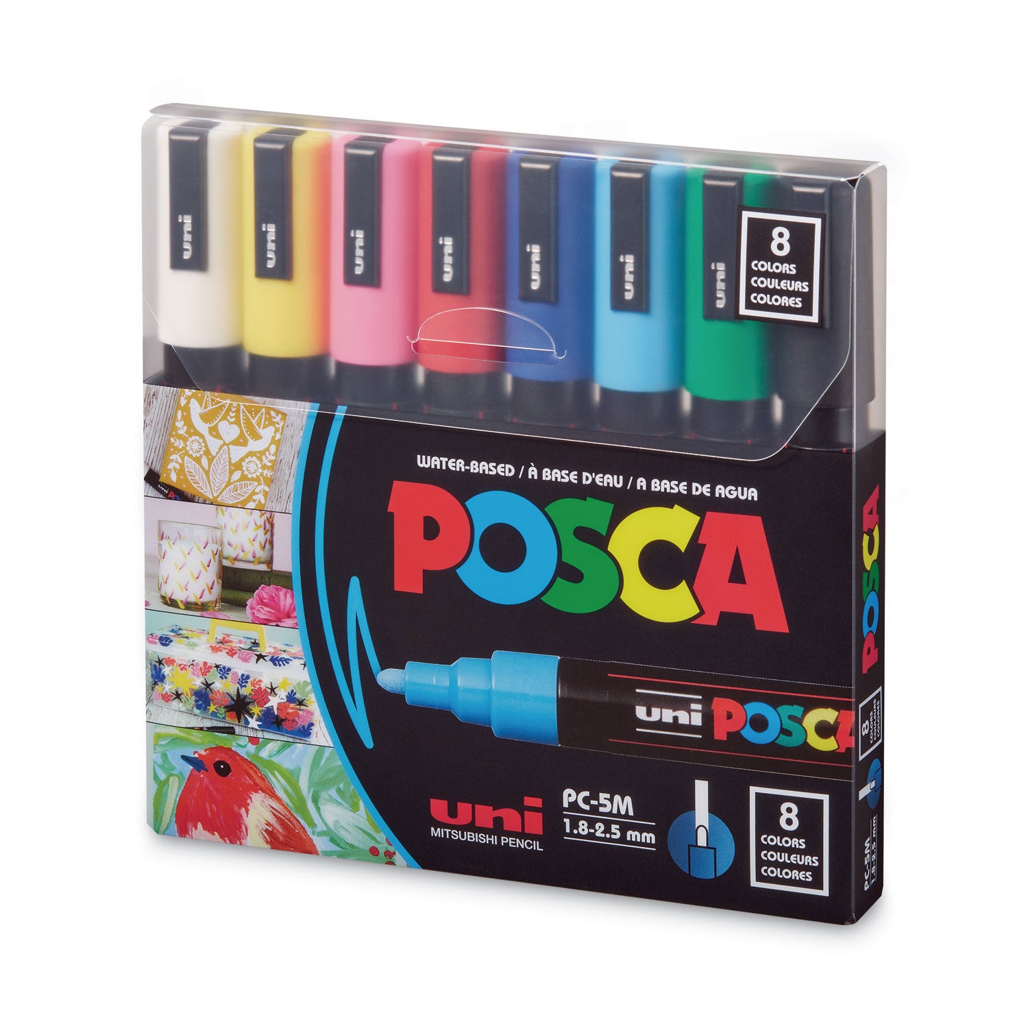 permanent-specialty-marker-medium-bullet-tip-assorted-colors-8-pack_ubcpc5m8c - 3