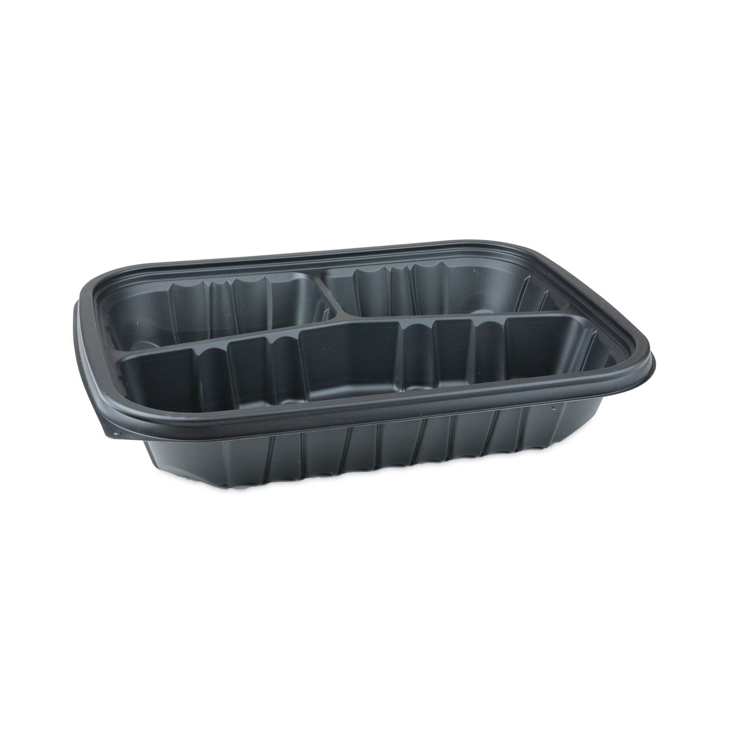 earthchoice-entree2go-takeout-container-3-compartment-48-oz-1175-x-875-x-213-black-plastic-200-carton_pctycnb12x95203 - 1