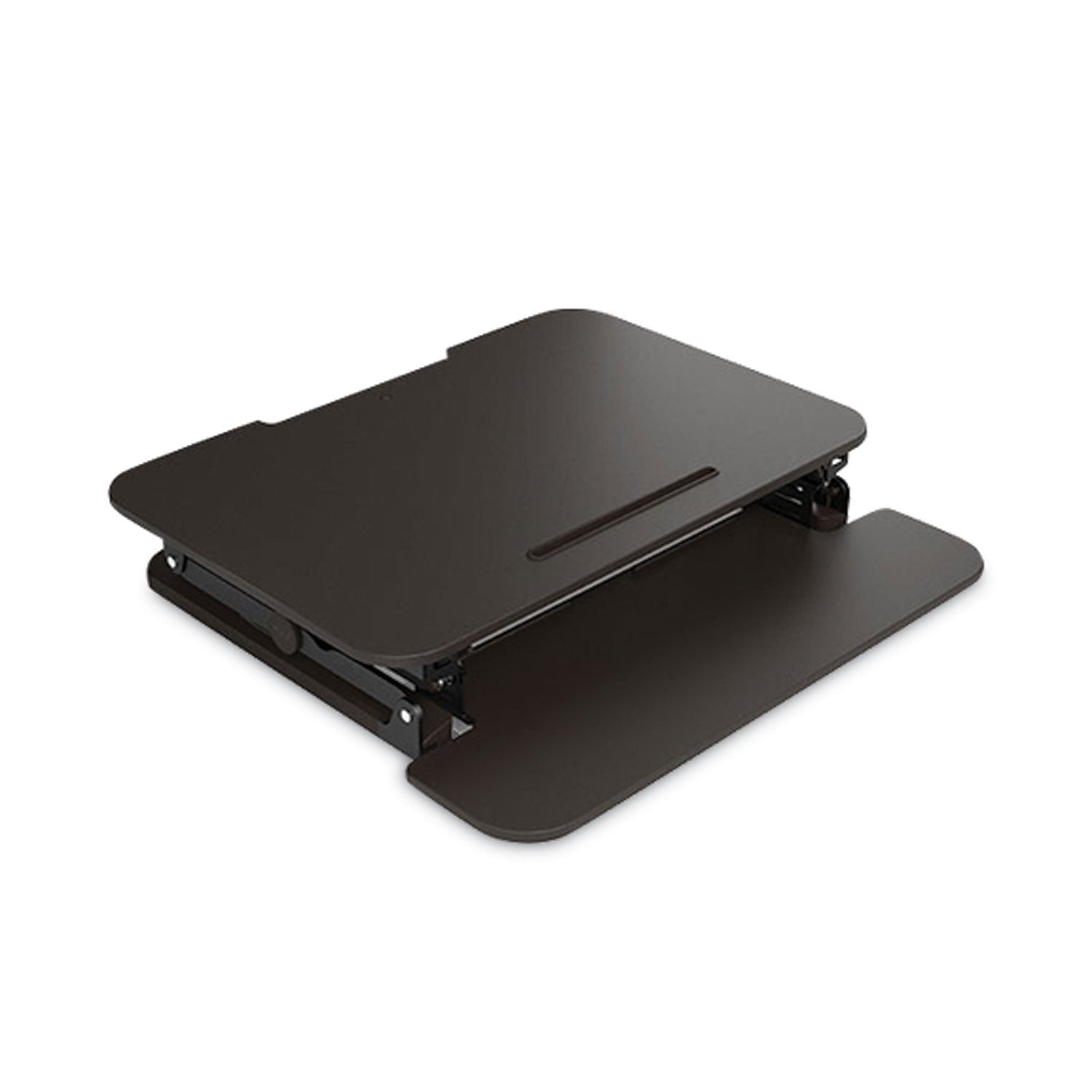 Adjustable Sit/Stand Workstation Riser, 35" x 32" x 5.9" to 19.6", Black