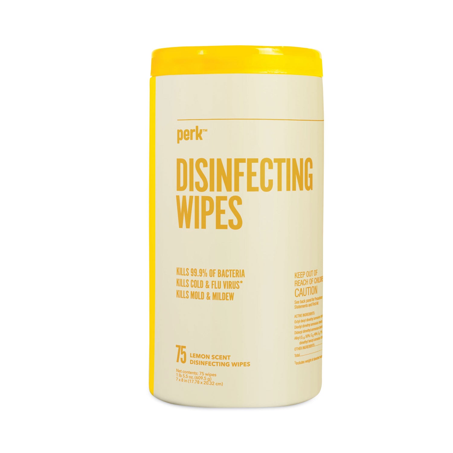 disinfecting-wipes-7-x-8-lemon-white-75-wipes-canister-6-canisters-carton_prk56665ct - 1