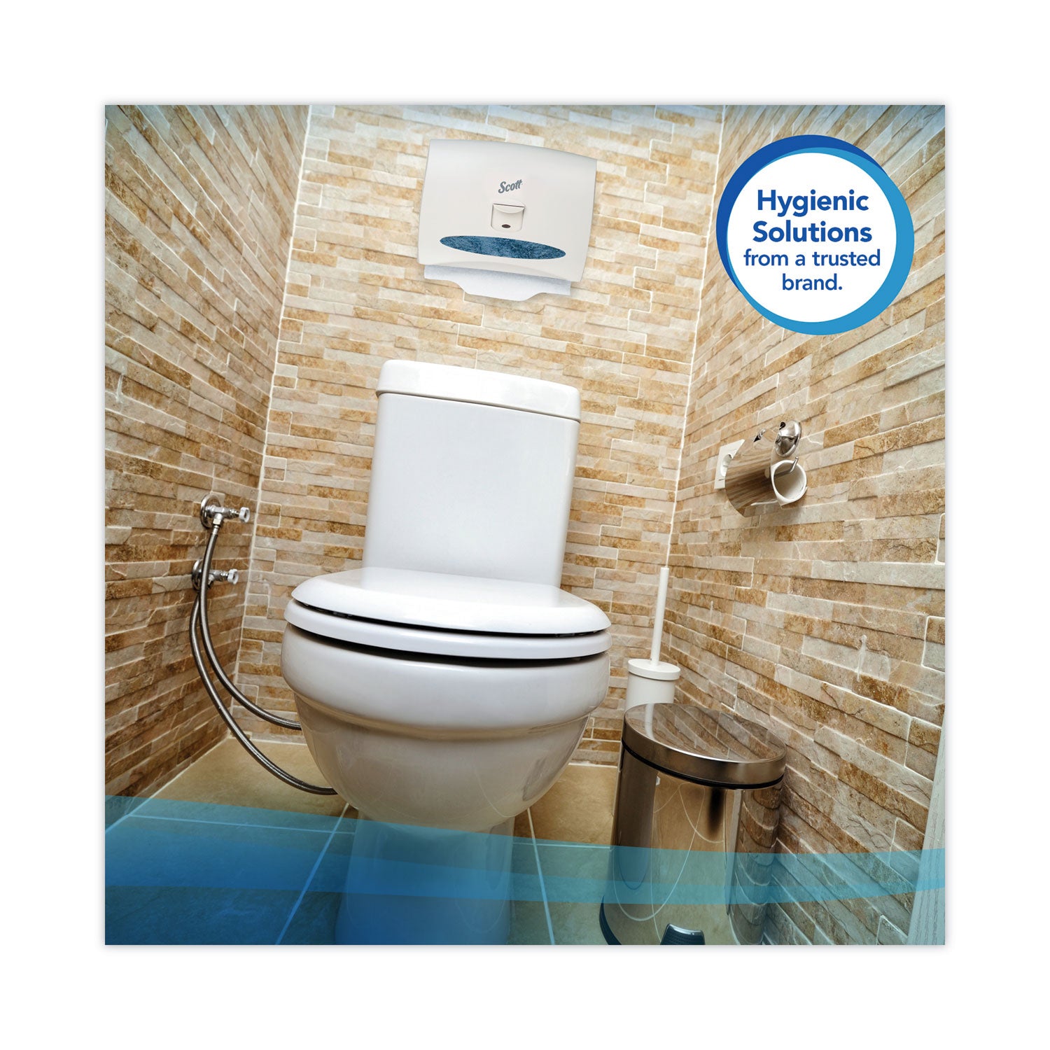 Personal Seats Sanitary Toilet Seat Covers, 15 x 18, White, 125/Pack, 24 Packs/Carton - 