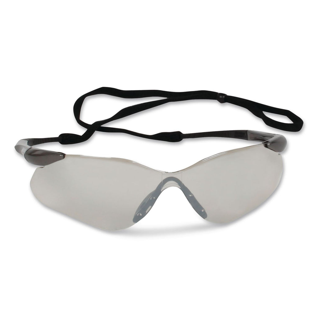 Nemesis VL Safety Glasses, Gunmetal Frame, Indoor/Outdoor Uncoated Lens