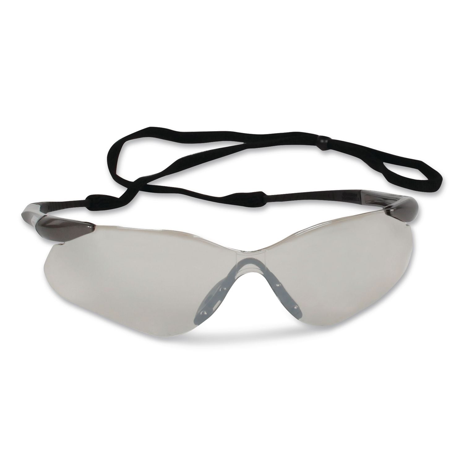 Nemesis VL Safety Glasses, Gunmetal Frame, Indoor/Outdoor Uncoated Lens