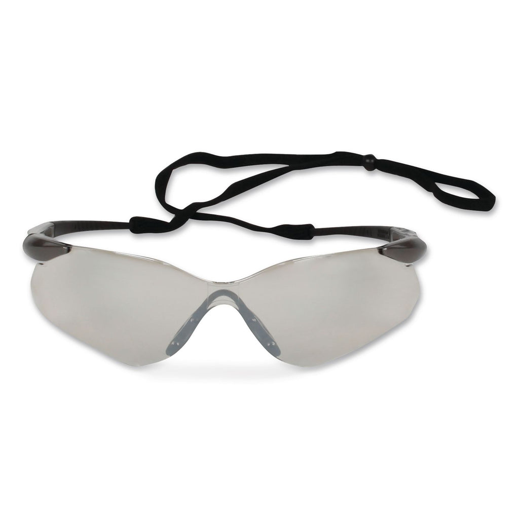 Nemesis VL Safety Glasses, Gunmetal Frame, Indoor/Outdoor Uncoated Lens