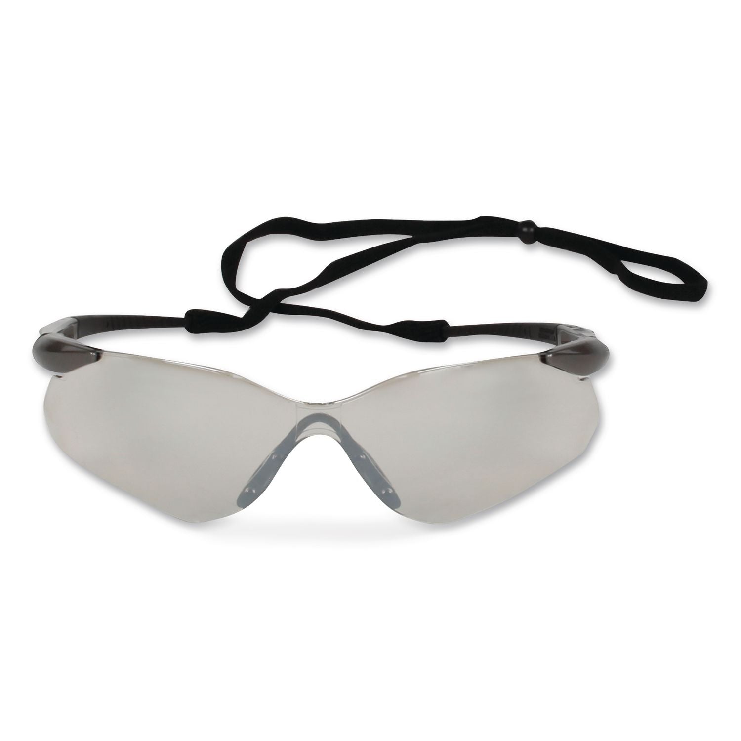 Nemesis VL Safety Glasses, Gunmetal Frame, Indoor/Outdoor Uncoated Lens