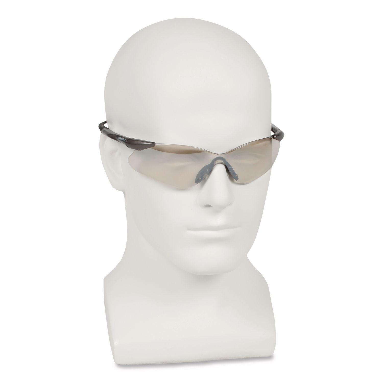 Nemesis VL Safety Glasses, Gunmetal Frame, Indoor/Outdoor Uncoated Lens