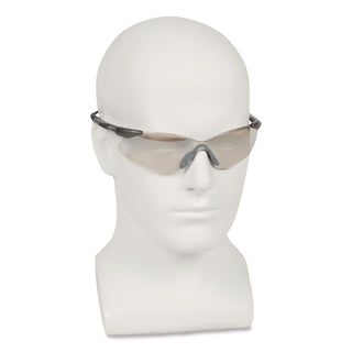 Nemesis VL Safety Glasses, Gunmetal Frame, Indoor/Outdoor Uncoated Lens