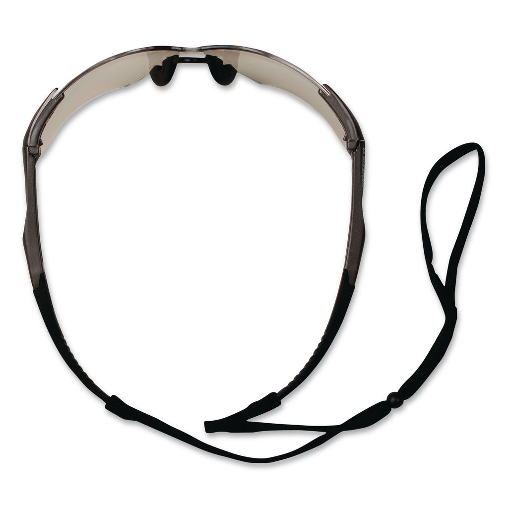 Nemesis VL Safety Glasses, Gunmetal Frame, Indoor/Outdoor Uncoated Lens