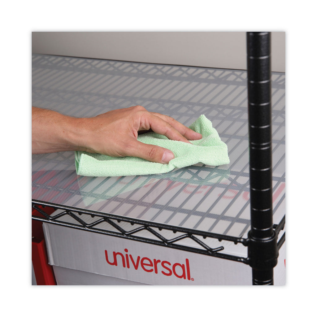 Shelf Liners For Wire Shelving, Clear Plastic, 36w x 18d, 4/Pack