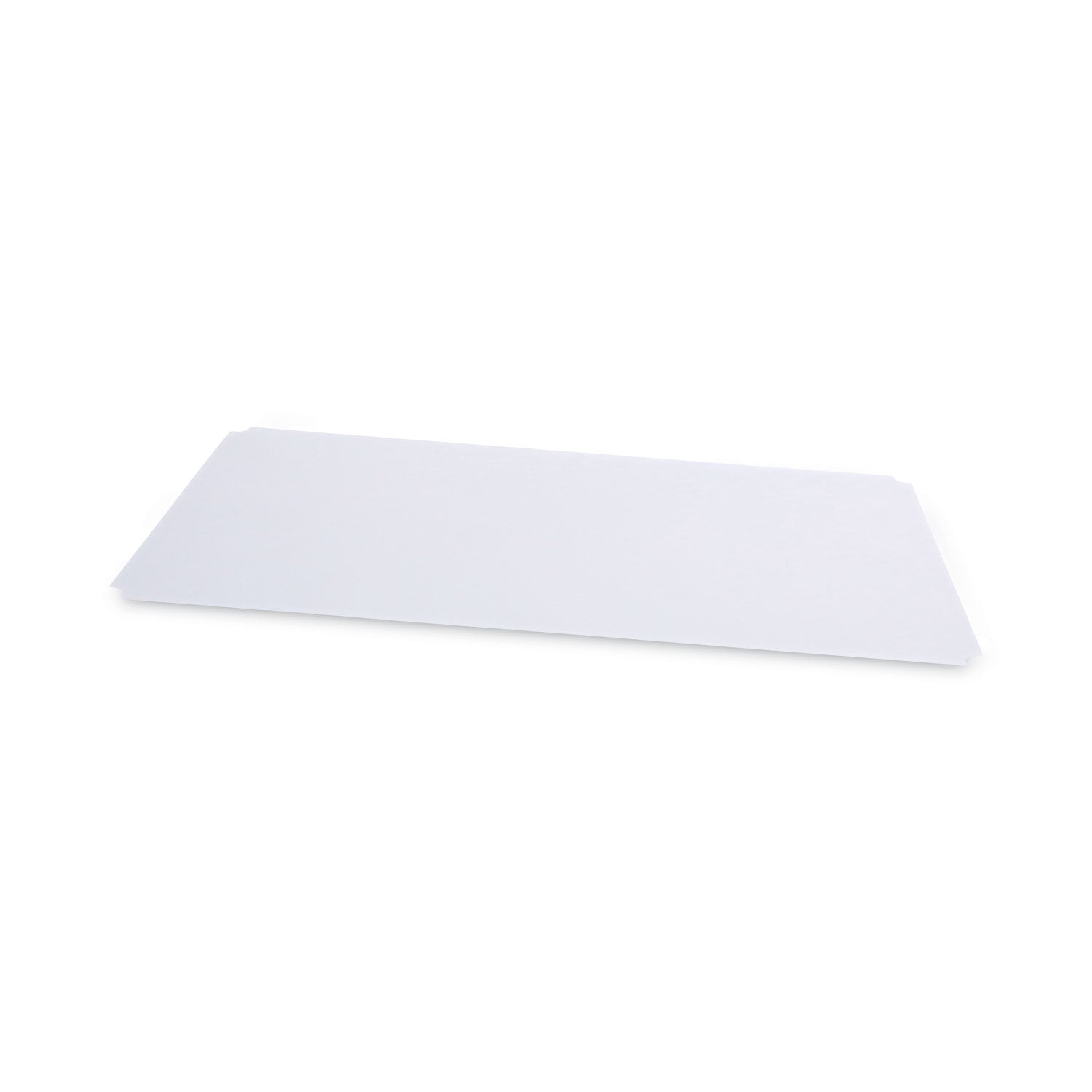 Shelf Liners For Wire Shelving, Clear Plastic, 48w x 24d, 4/Pack - 