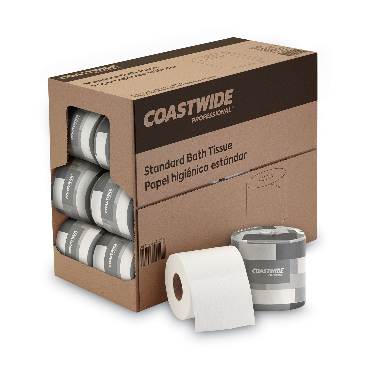 2-ply-standard-toilet-paper-septic-safe-white-400-sheets-roll-24-rolls-carton_cwz59750cc - 1