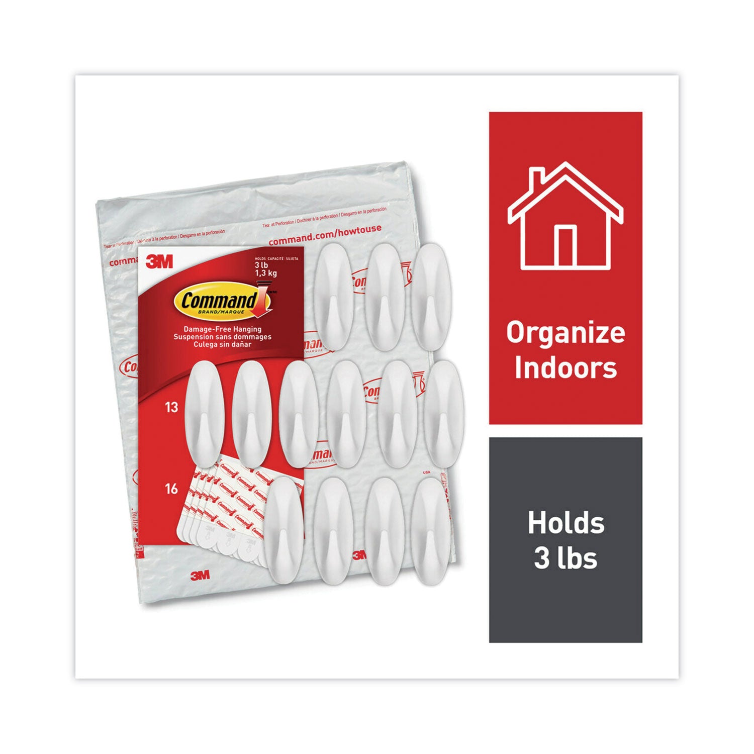 designer-hooks-medium-plastic-white-3-lb-capacity-13-hooks-and-16-strips-pack_mmm1708113na - 1