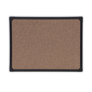 tech-cork-board-24-x-18-brown-surface-black-aluminum-frame_unv43021 - 1