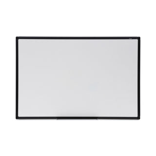 Design Series Deluxe Dry Erase Board, 36 x 24, White Surface, Black Anodized Aluminum Frame - 