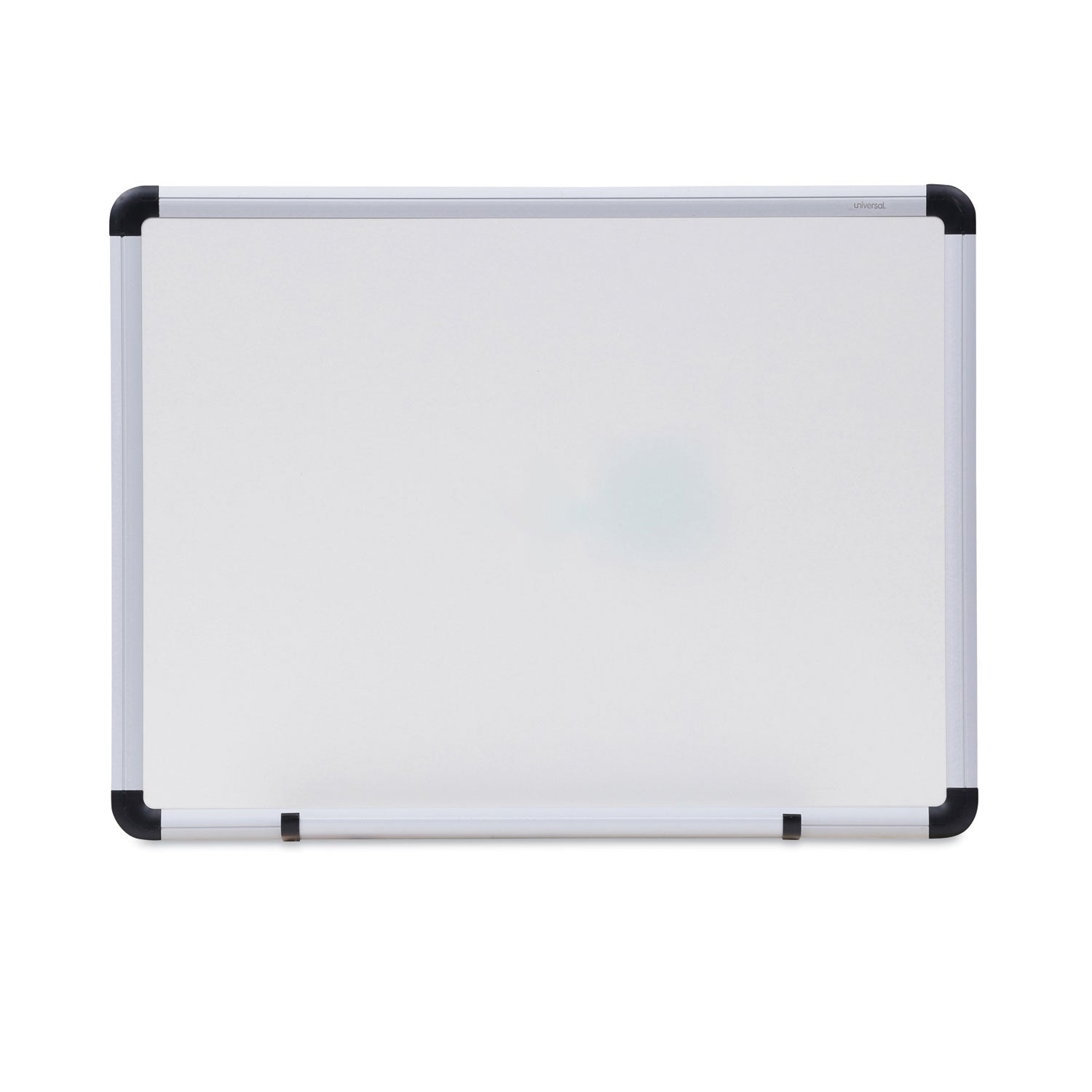 Modern Melamine Dry Erase Board with Aluminum Frame, 24 x 18, White Surface - 