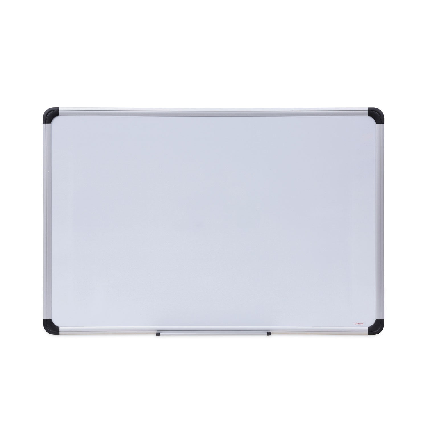 Magnetic Steel Dry Erase Marker Board, 36 x 24, White Surface, Aluminum/Plastic Frame - 