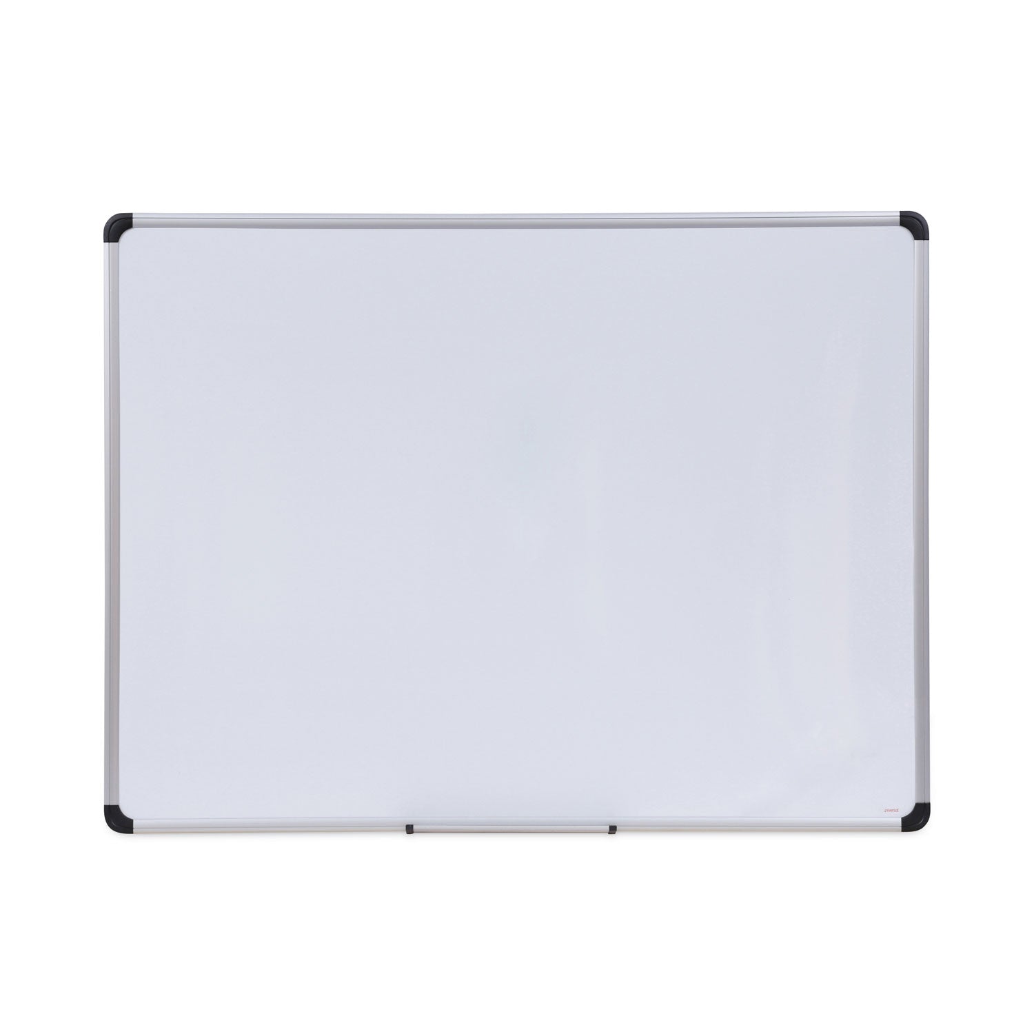 Magnetic Steel Dry Erase Marker Board, 48 x 36, White Surface, Aluminum/Plastic Frame - 