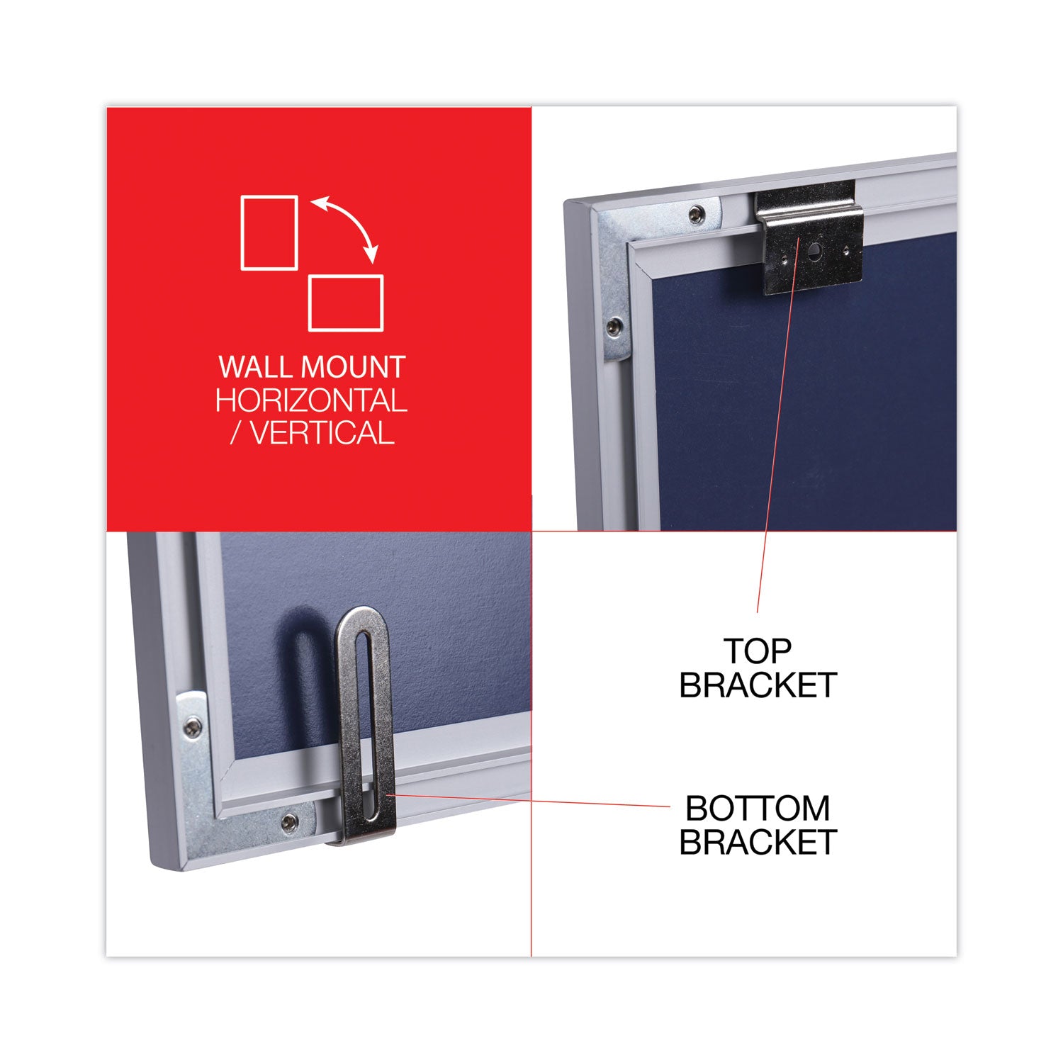 deluxe-melamine-dry-erase-board-48-x-36-melamine-white-surface-silver-aluminum-frame_unv44636 - 5