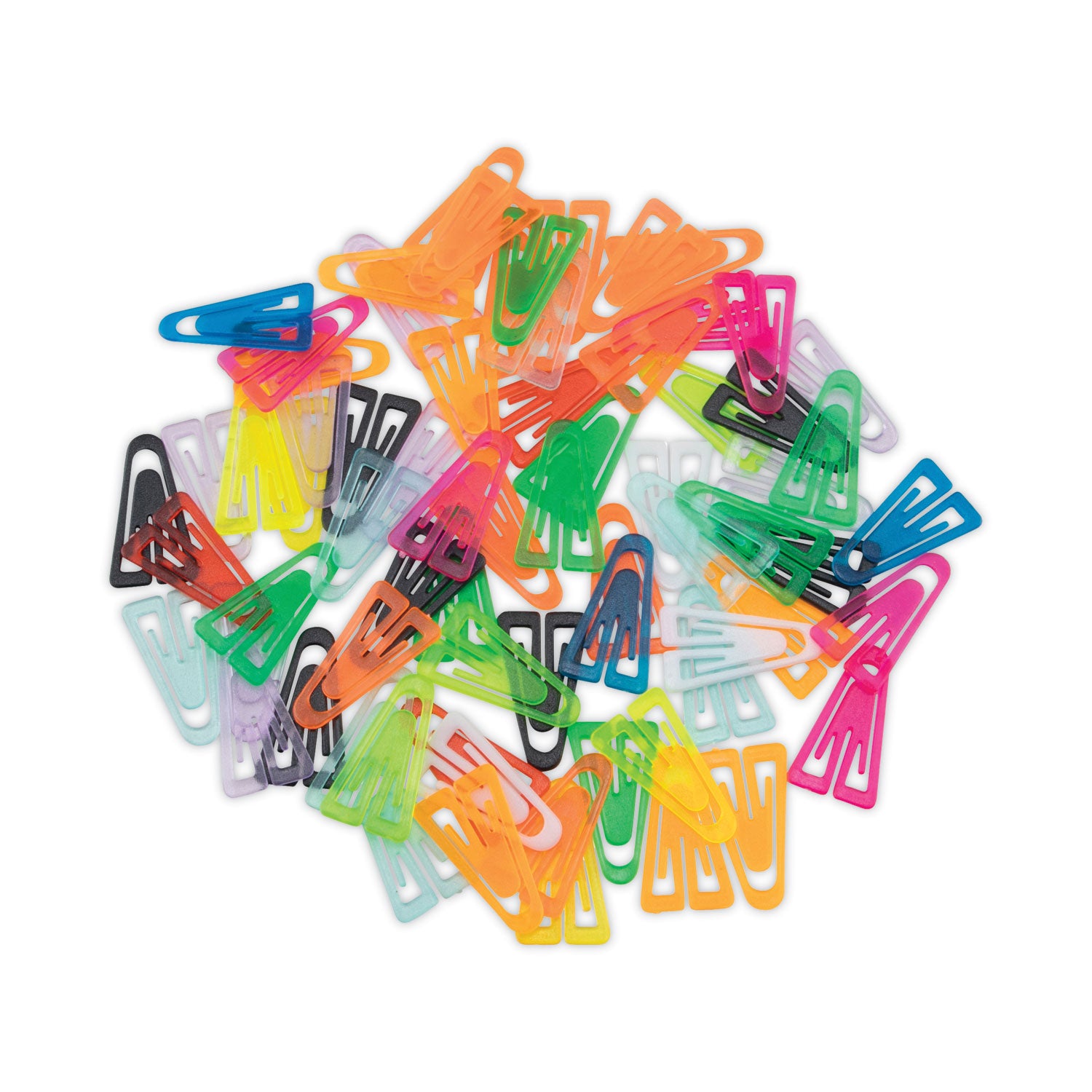 plastic-paper-clips-medium-smooth-assorted-colors-500-box_gempc0300 - 4