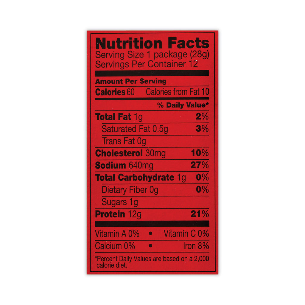 Beef Steak, Original, 1 oz, 12/Box, Ships in 1-3 Business Days