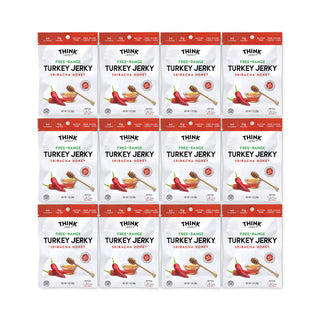 Sriracha Honey Turkey Jerky, 1 oz Pouch, 12/Pack, Ships in 1-3 Business Days