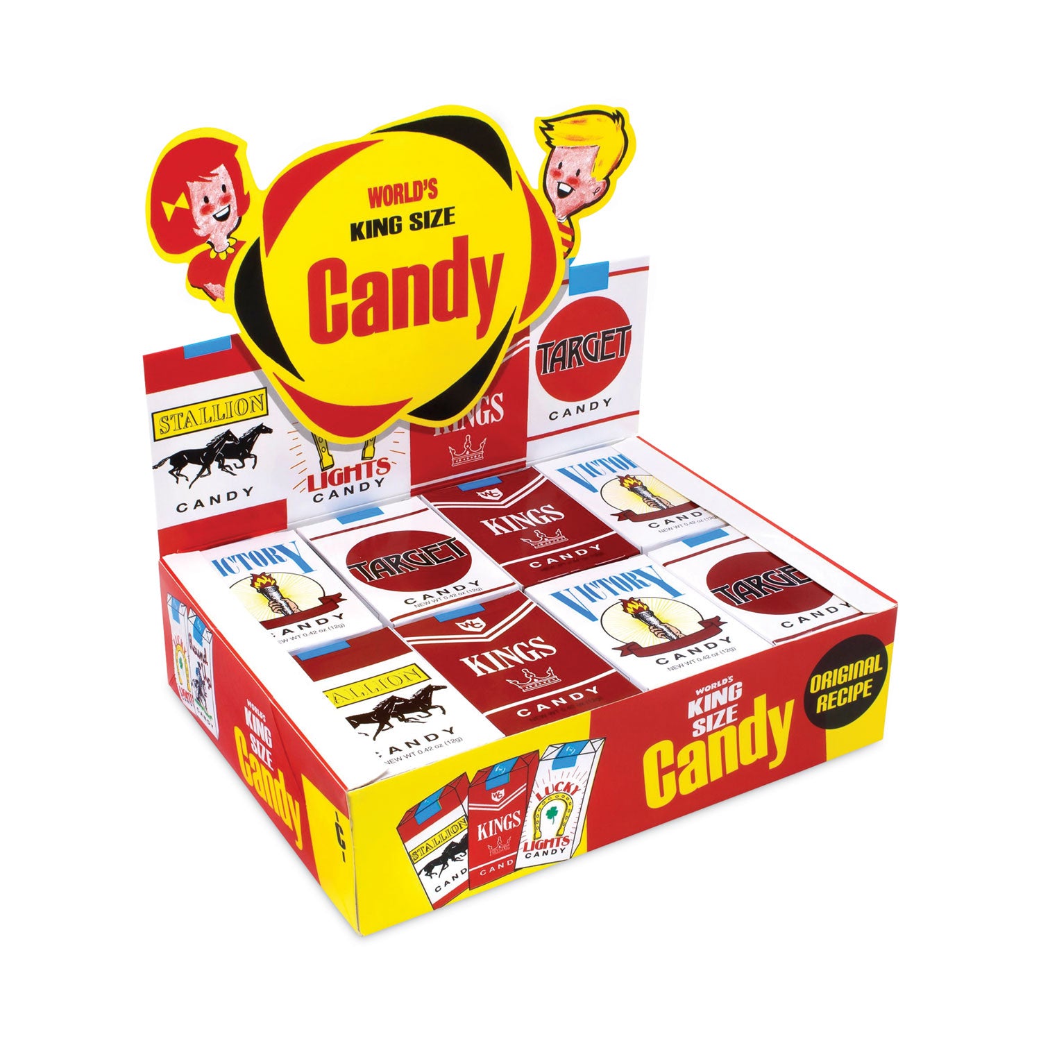 Candy Cigarettes, 1.3 oz, 24/Pack, Ships in 1-3 Business Days